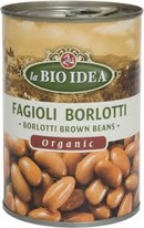 Bio fazole Pinto 400g plech Bio idea